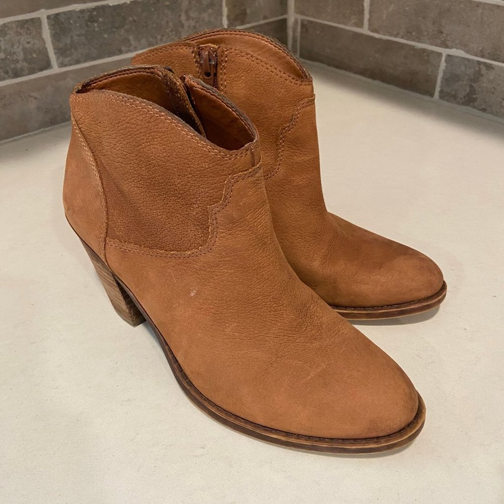 Lucky Brand Brown Eller Bootie
